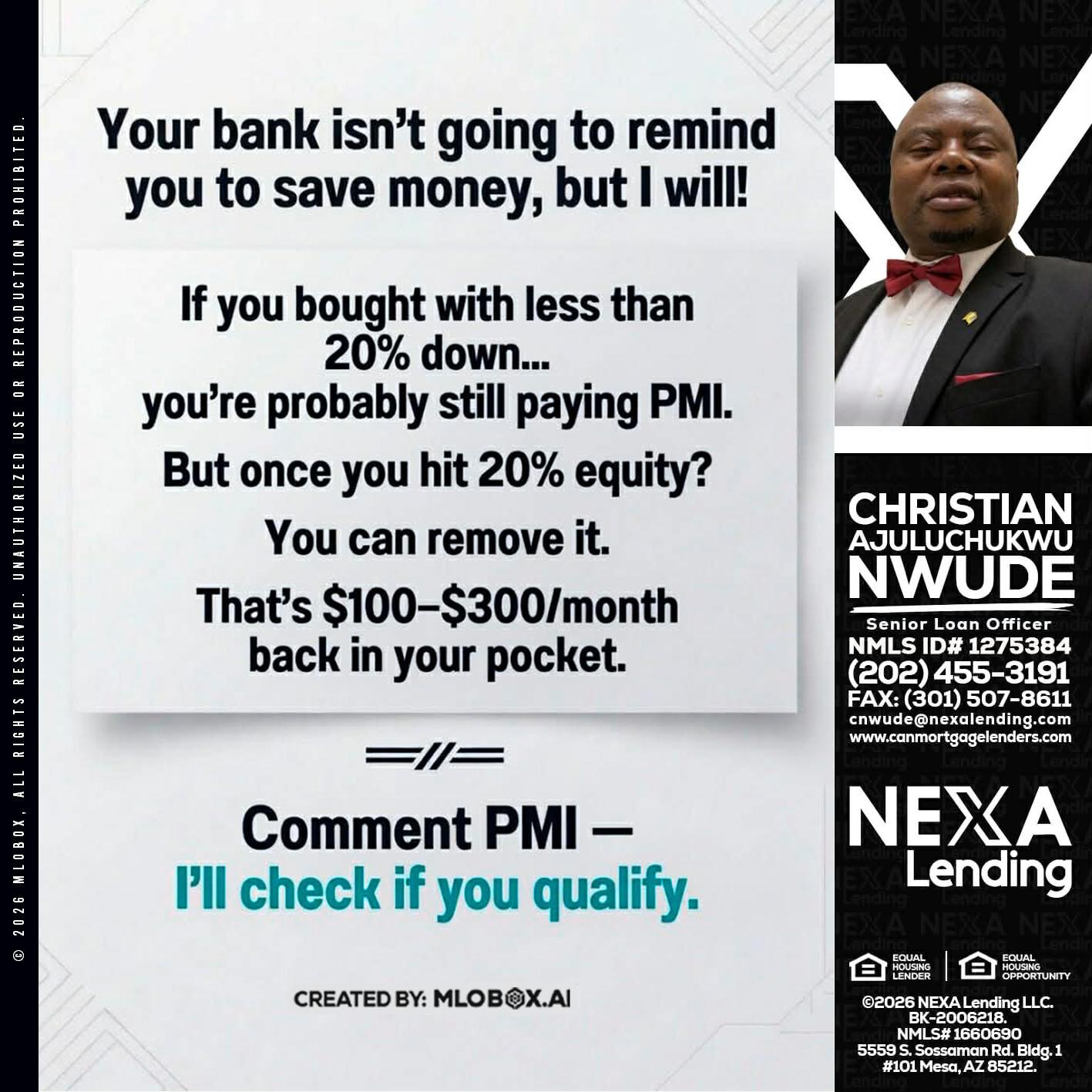 YOUR BANK ISNT - Christian AJuluchukwu Nwude -Senior Loan Officer