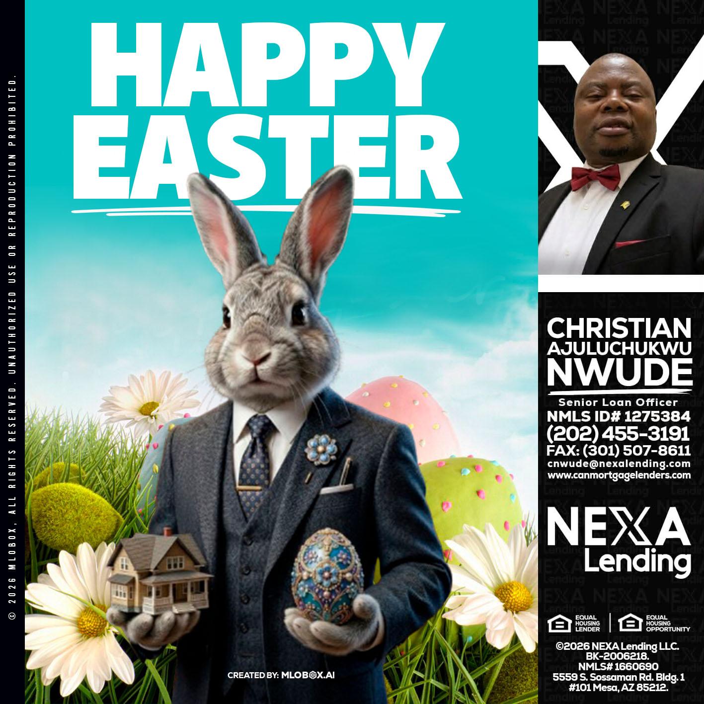 HAPPY EASTER - Christian AJuluchukwu Nwude -Senior Loan Officer