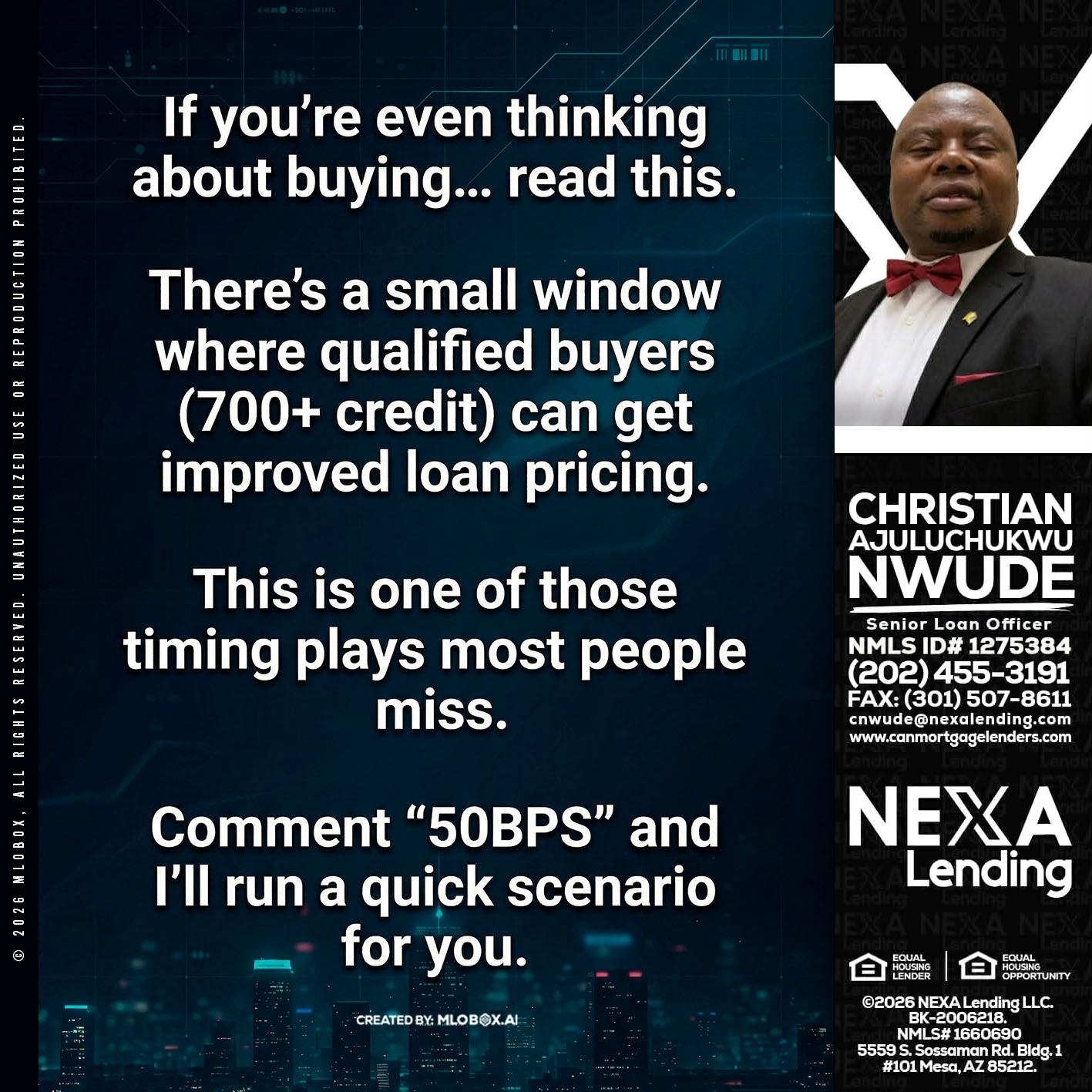 IF YOU EVER - Christian AJuluchukwu Nwude -Senior Loan Officer
