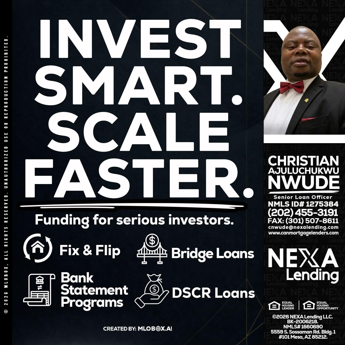 INVEST SMART - Christian AJuluchukwu Nwude -Senior Loan Officer