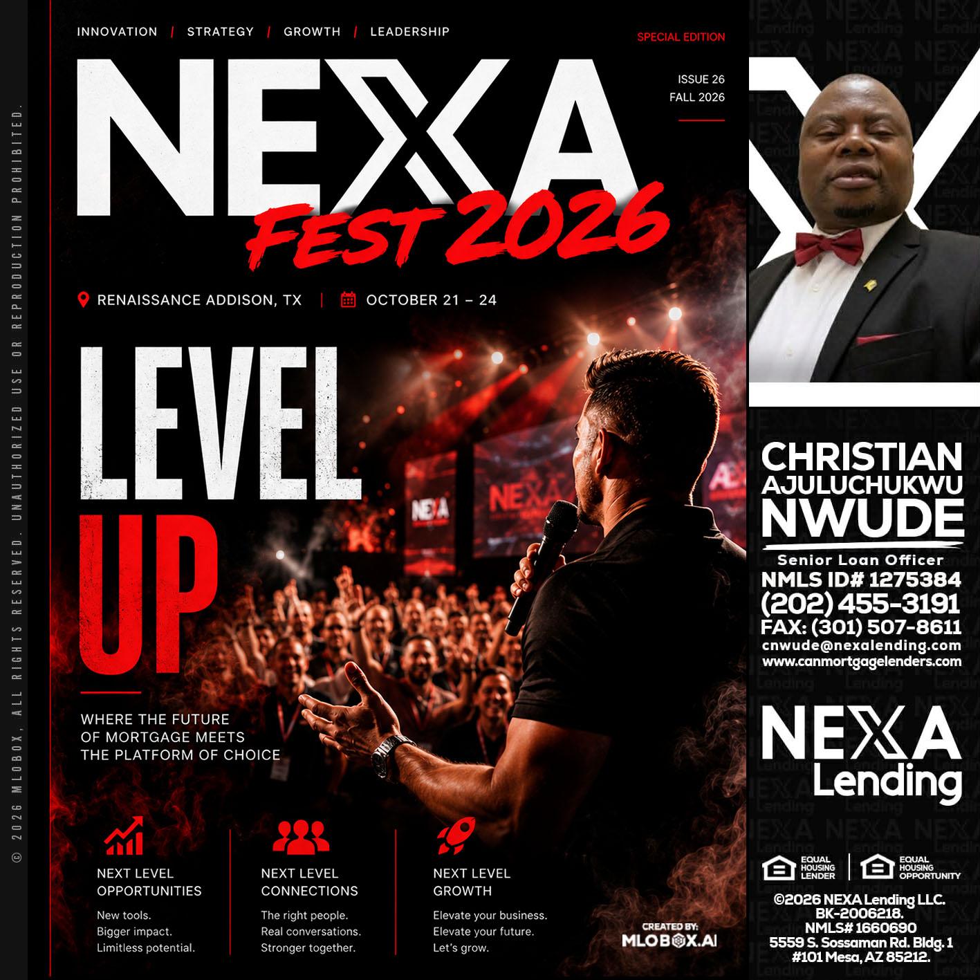 NEXA FEST 2026 - Christian AJuluchukwu Nwude -Senior Loan Officer