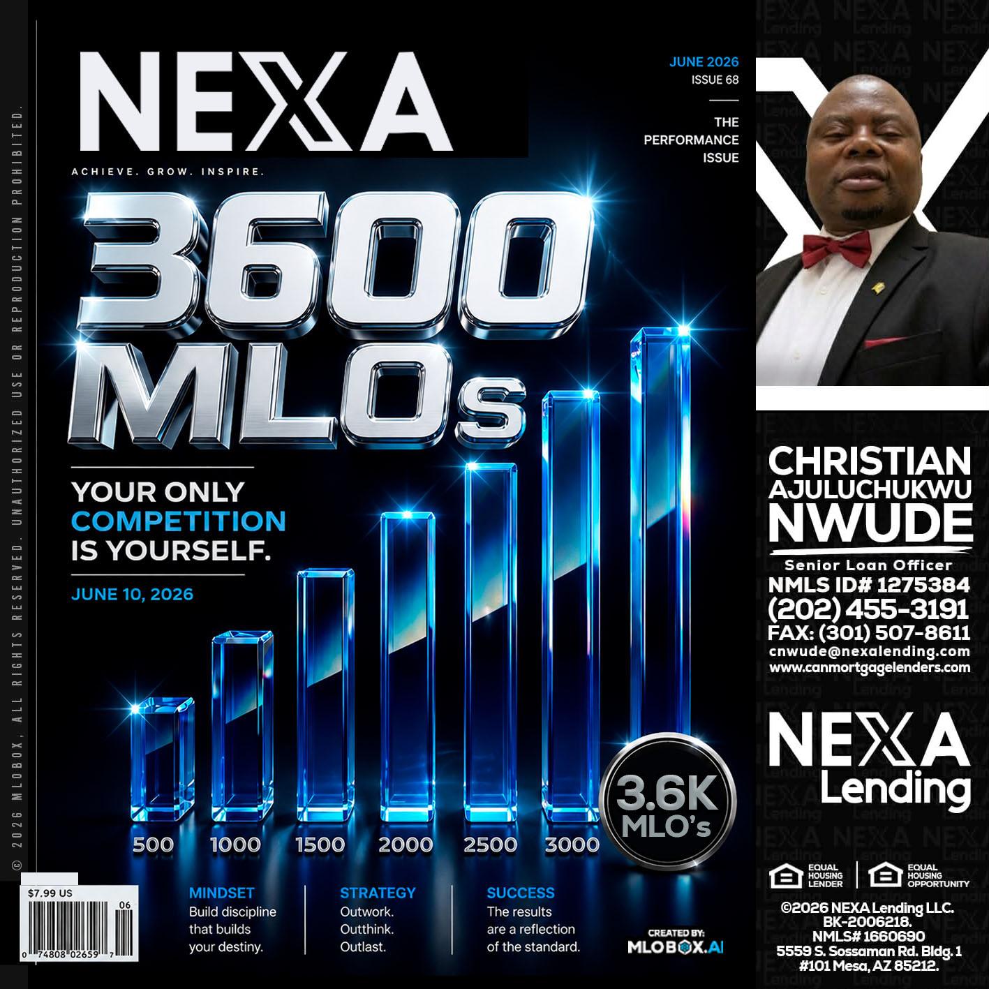 3600 MLOs - Christian AJuluchukwu Nwude -Senior Loan Officer
