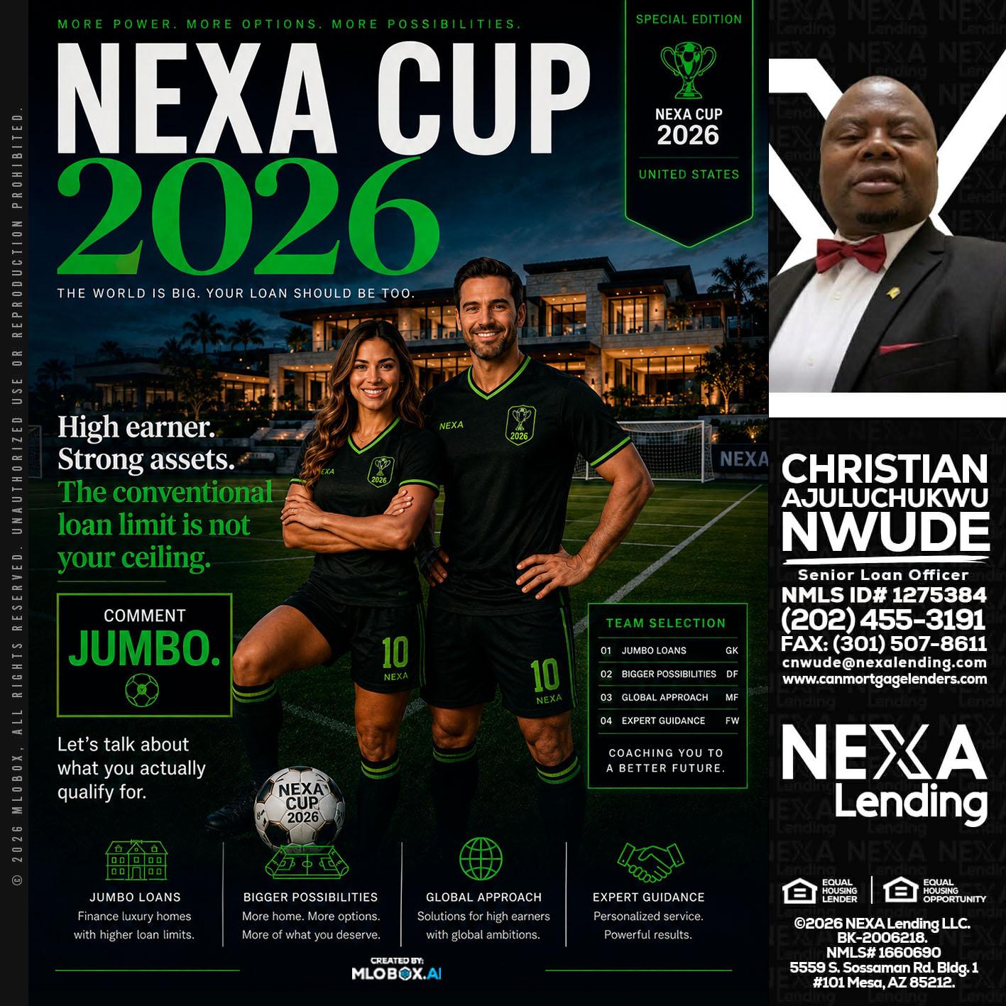 NEXA CUP 2026 - Christian AJuluchukwu Nwude -Senior Loan Officer