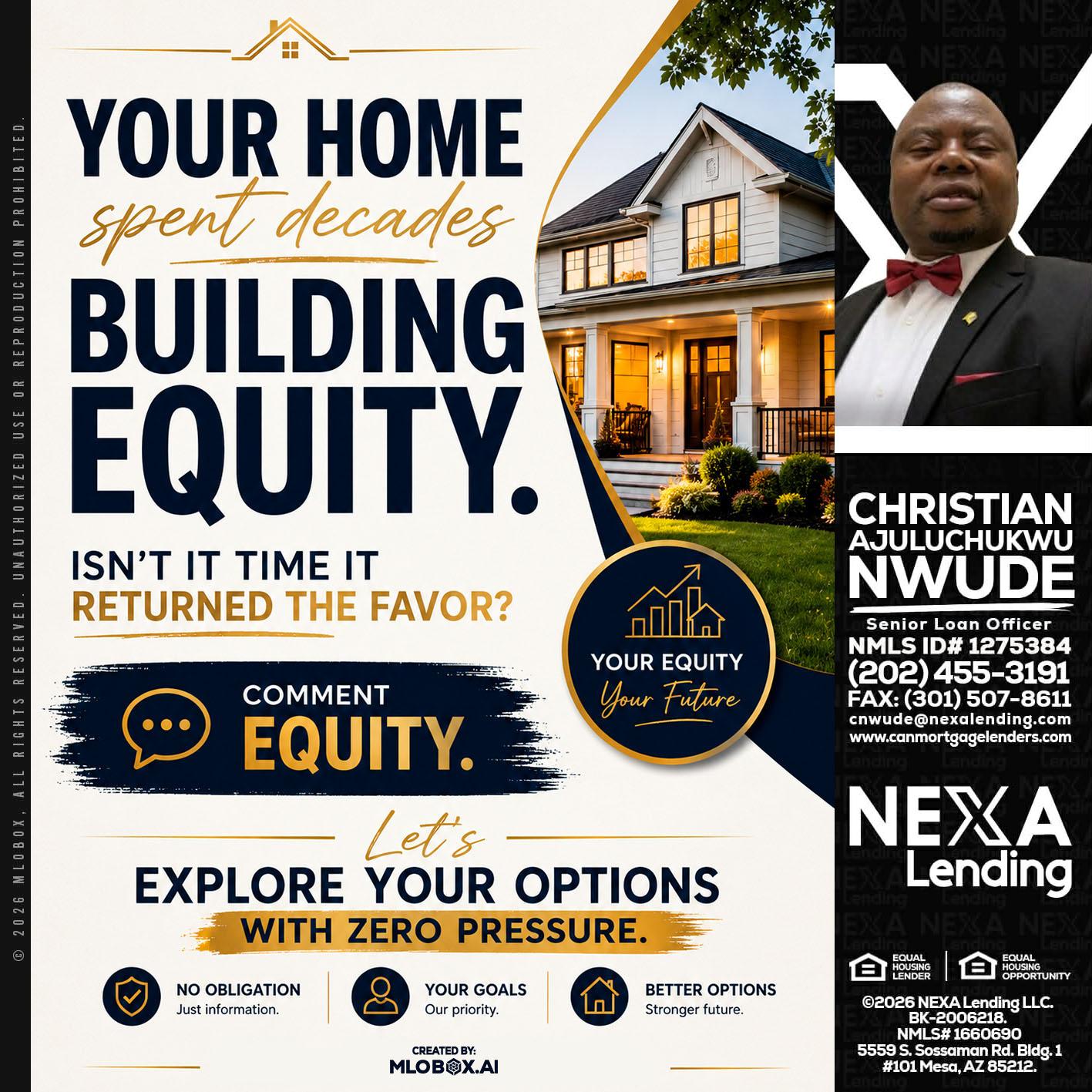building equity - Christian AJuluchukwu Nwude -Senior Loan Officer