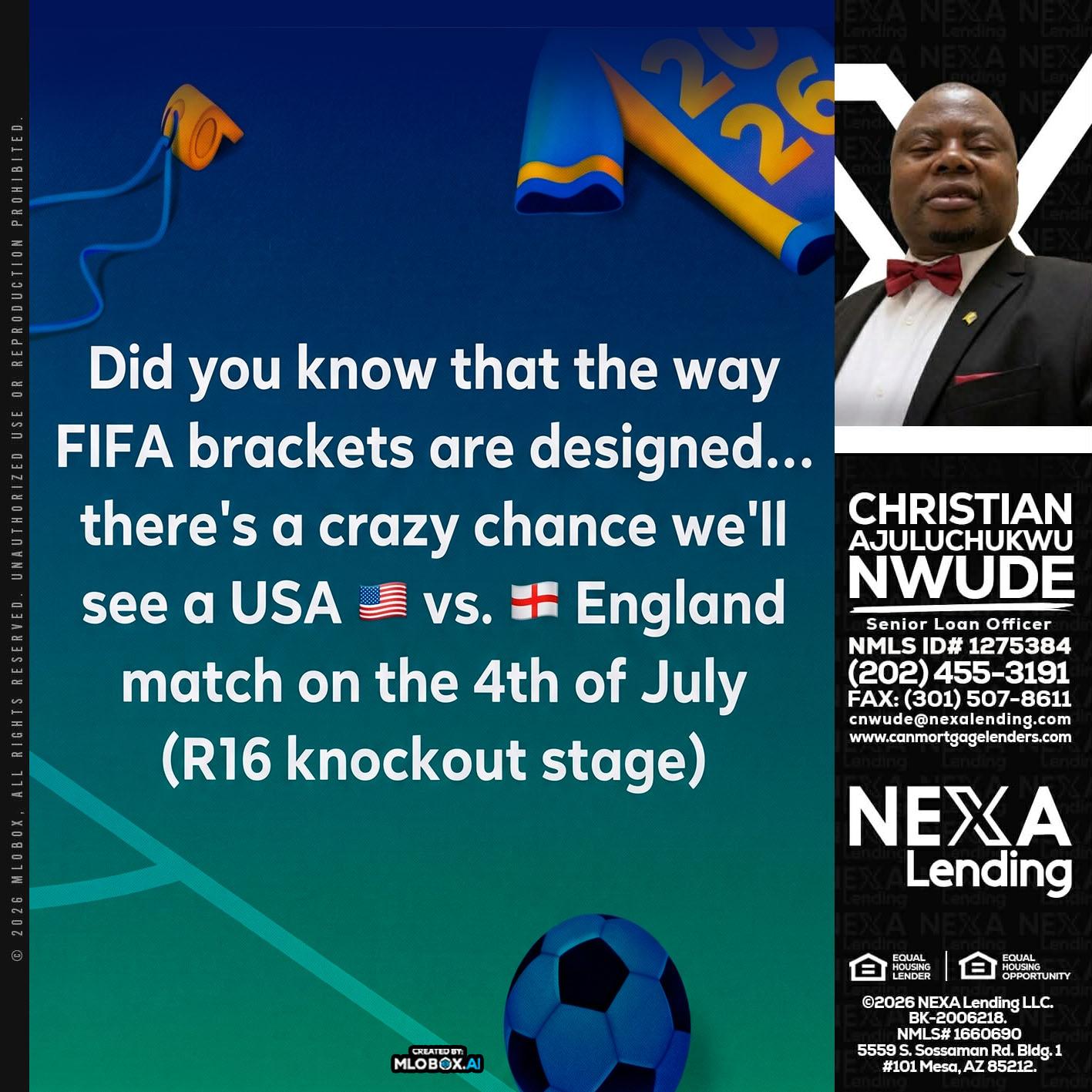 did you know? - Christian AJuluchukwu Nwude -Senior Loan Officer