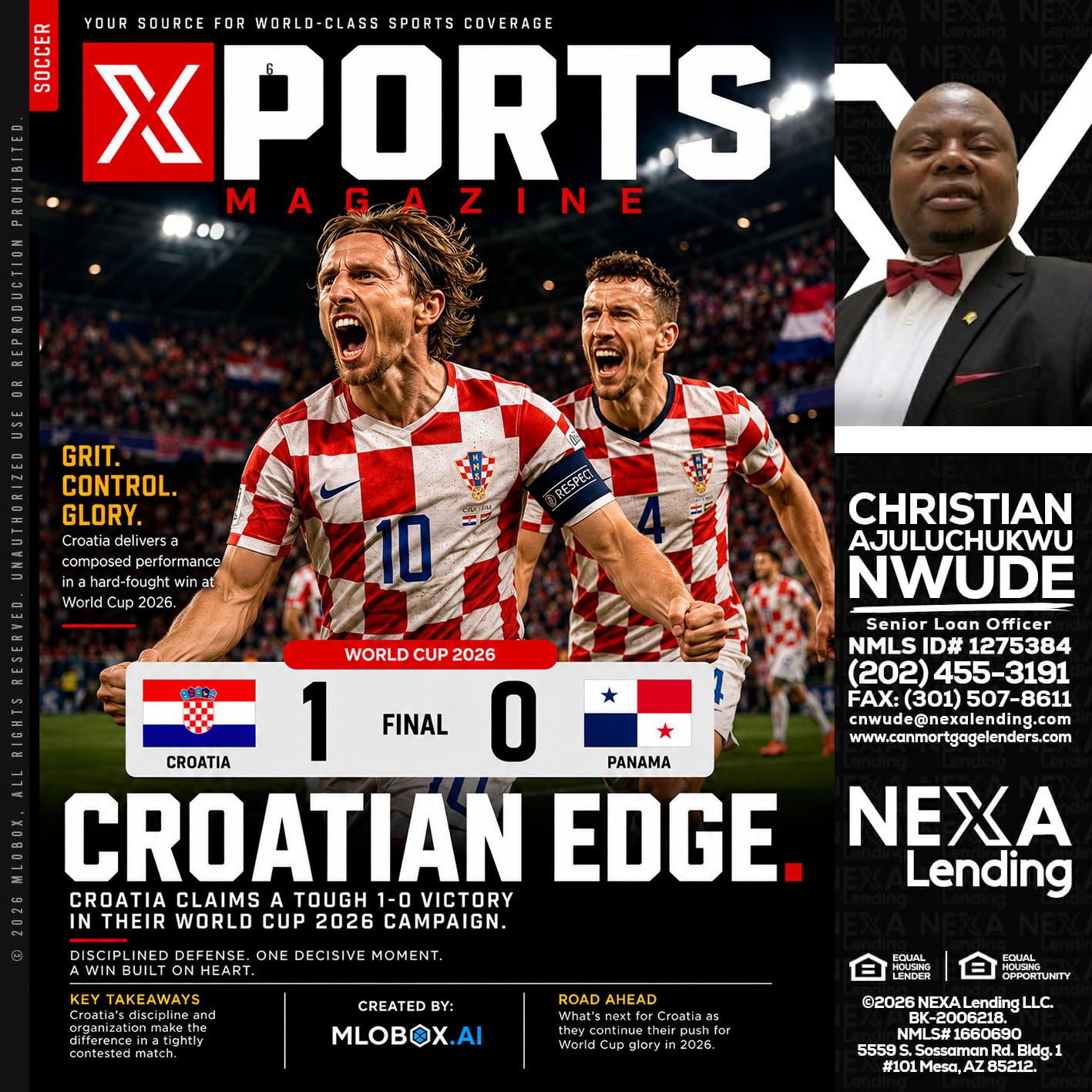 CROATIA 1-0 PANAMA - Christian AJuluchukwu Nwude -Senior Loan Officer