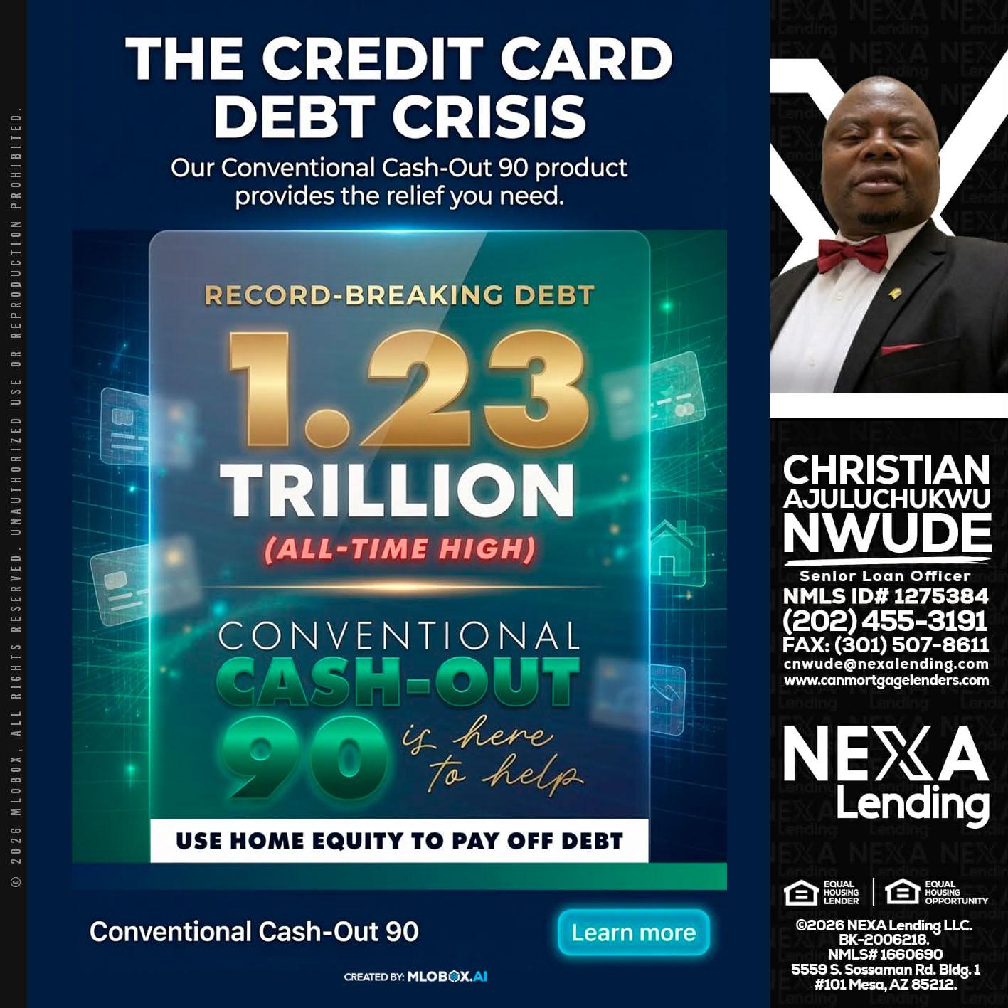 THE CREDIT CARD - Christian AJuluchukwu Nwude -Senior Loan Officer