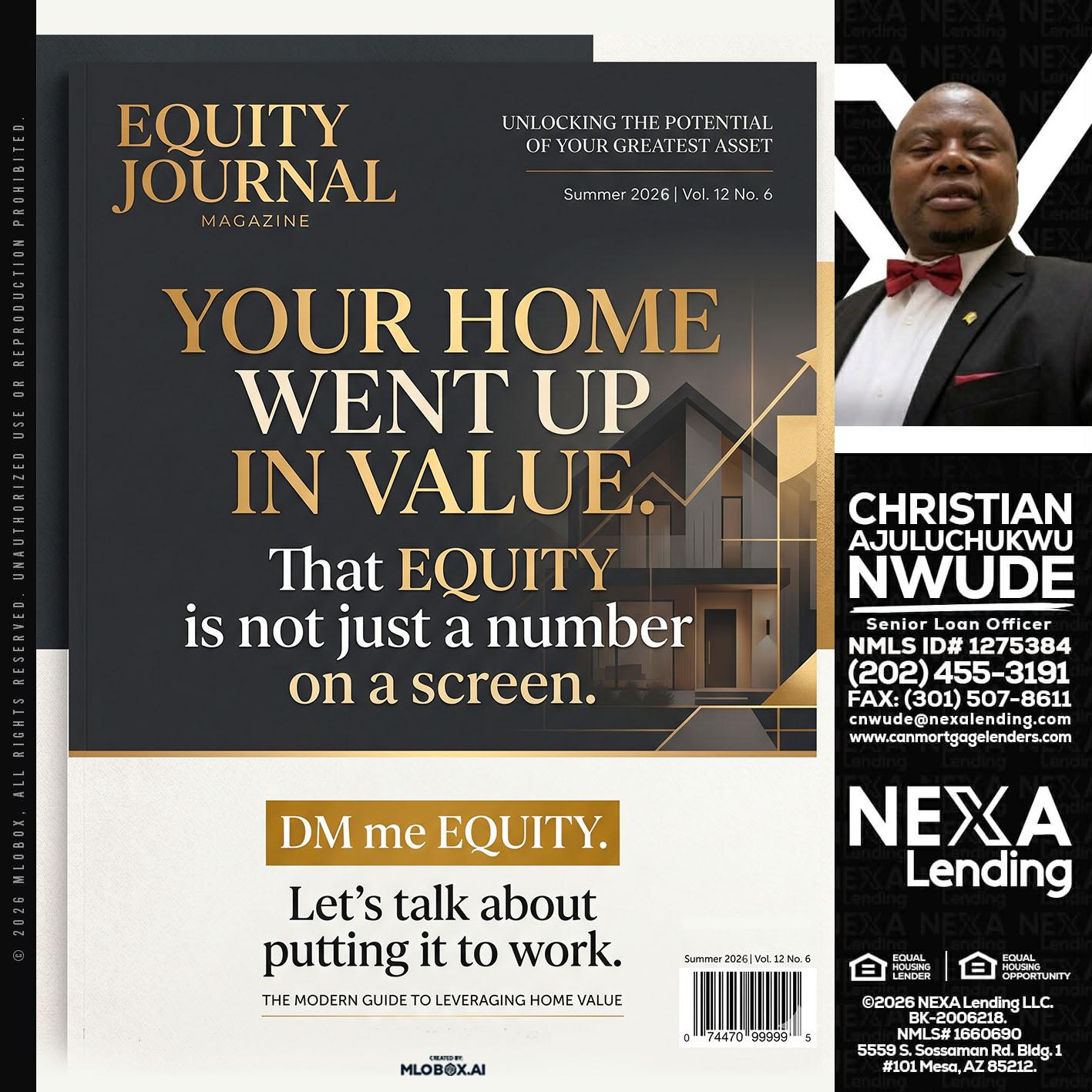 YOUR HOME - Christian AJuluchukwu Nwude -Senior Loan Officer