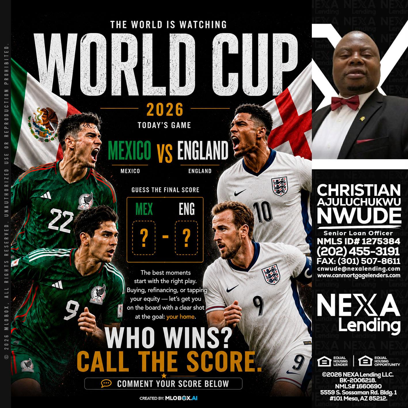 WHO'S WIN - Christian AJuluchukwu Nwude -Senior Loan Officer
