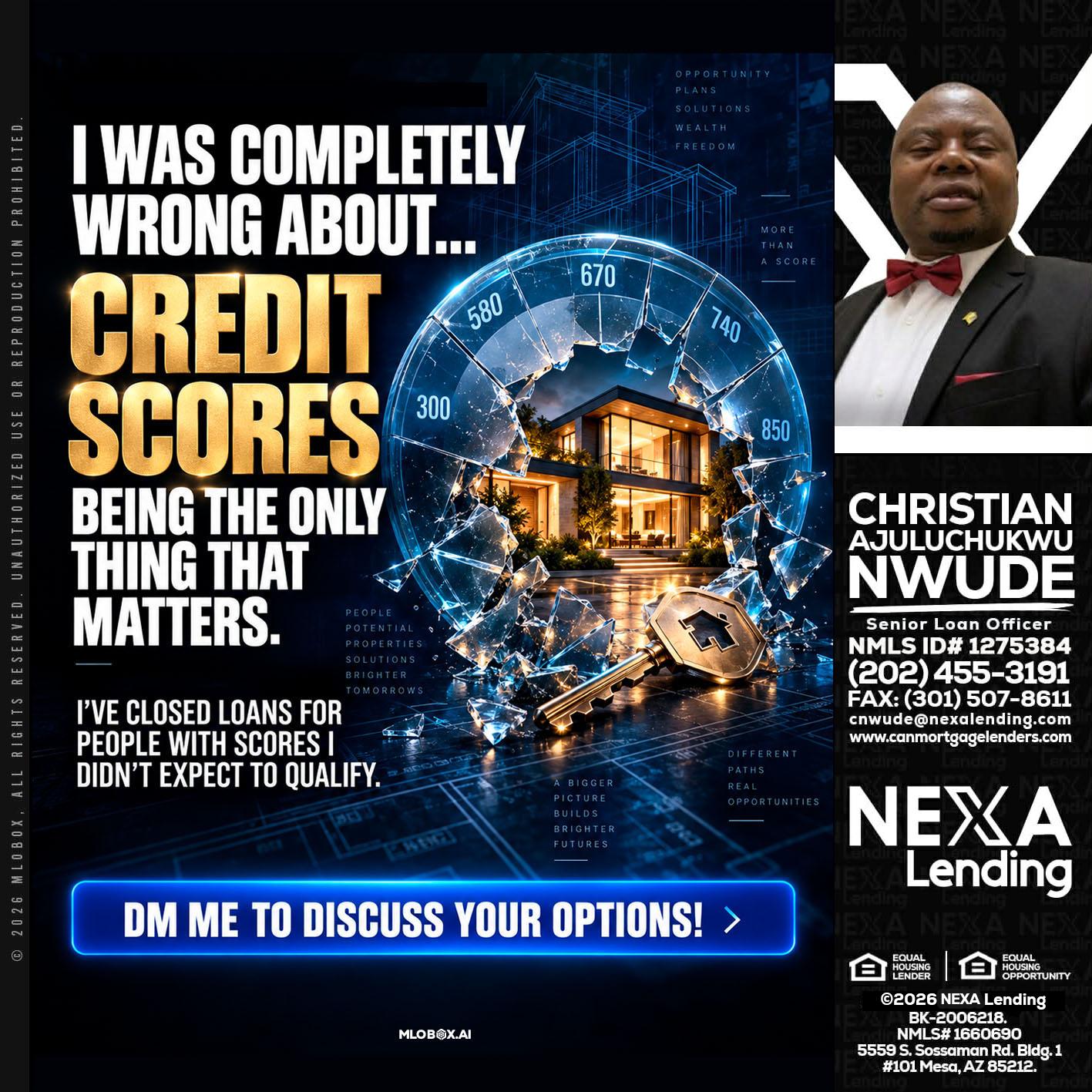 I WAS COMPLETY - Christian AJuluchukwu Nwude -Senior Loan Officer