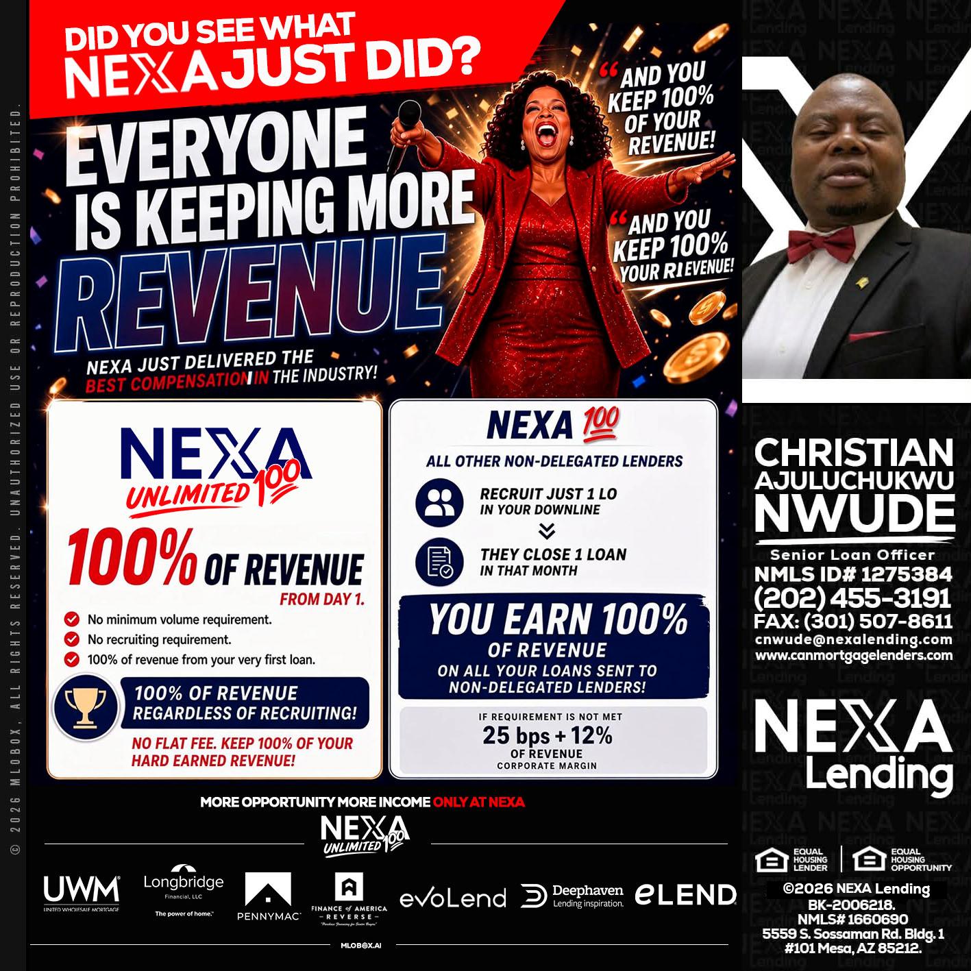 EVERYONE IS KEEPING - Christian AJuluchukwu Nwude -Senior Loan Officer