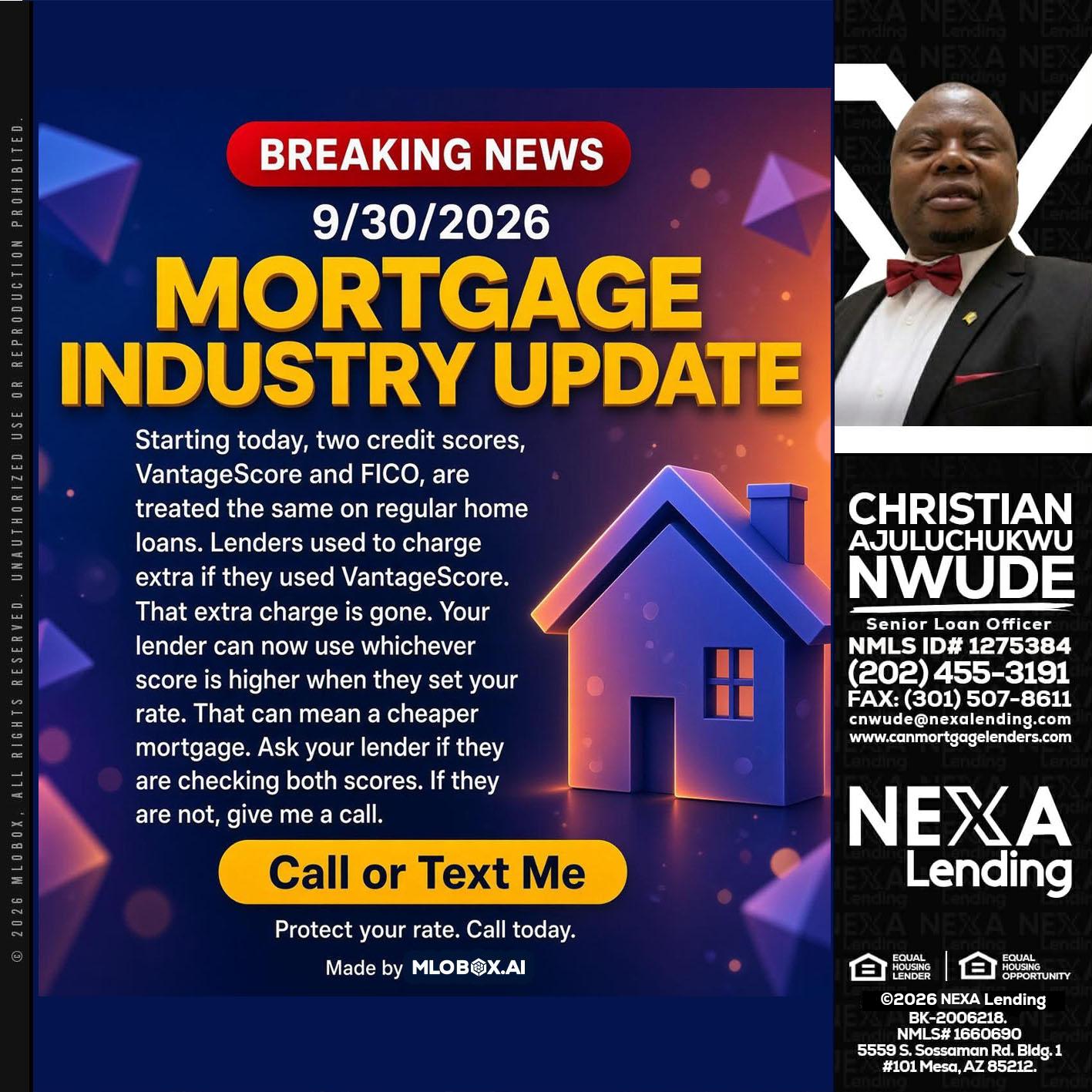 BREAKING NEWS - Christian AJuluchukwu Nwude -Senior Loan Officer