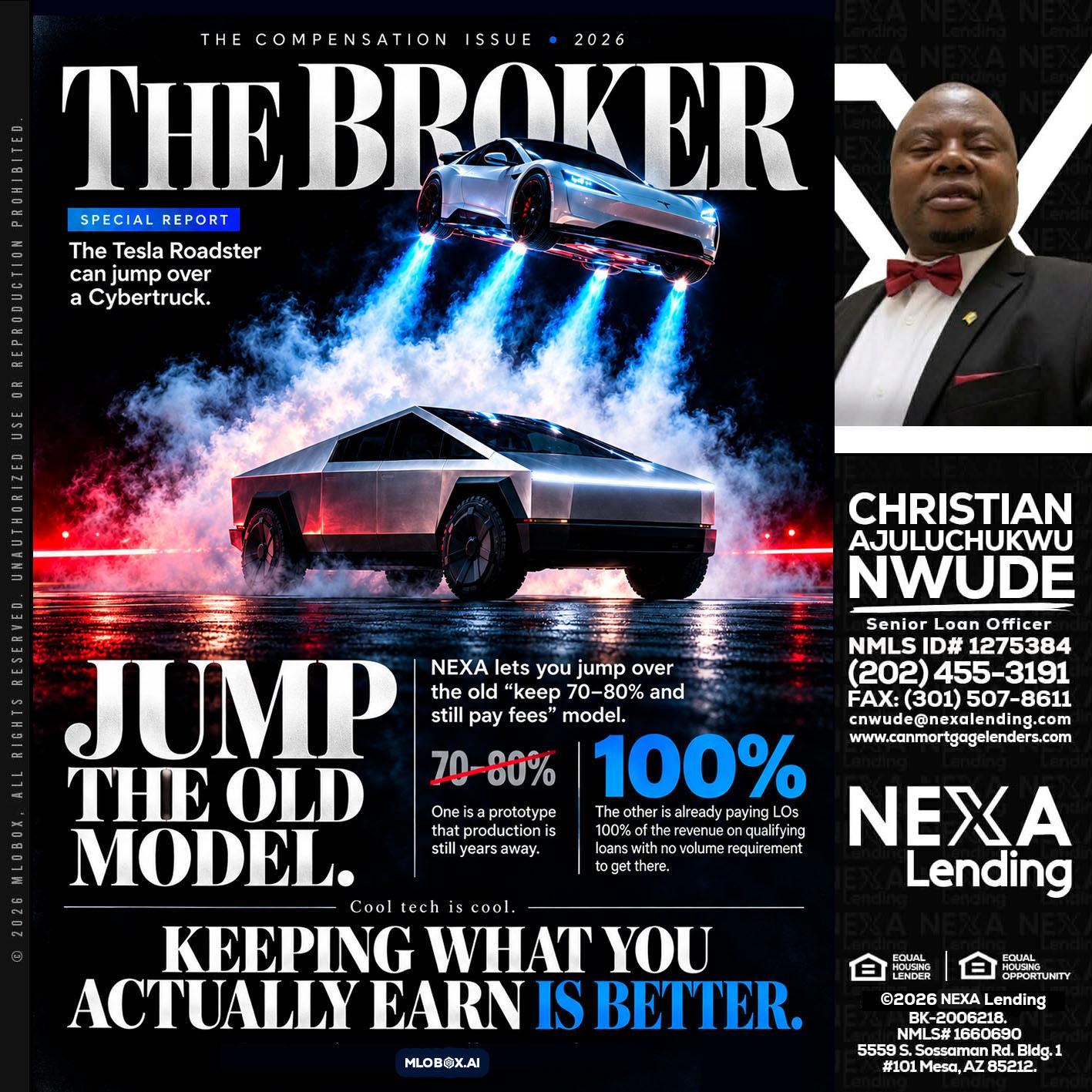THE BROKER - Christian AJuluchukwu Nwude -Senior Loan Officer