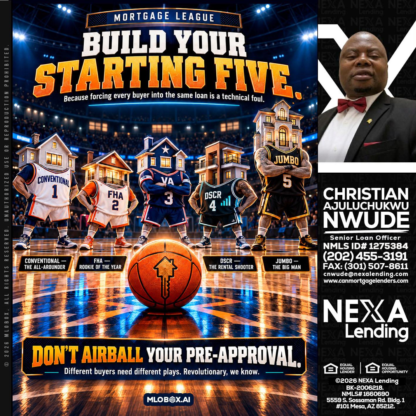 BUILD YOUR - Christian AJuluchukwu Nwude -Senior Loan Officer