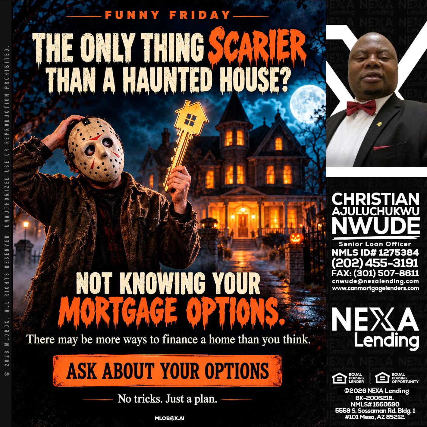 FUNNY FRIDAY - Christian AJuluchukwu Nwude -Senior Loan Officer